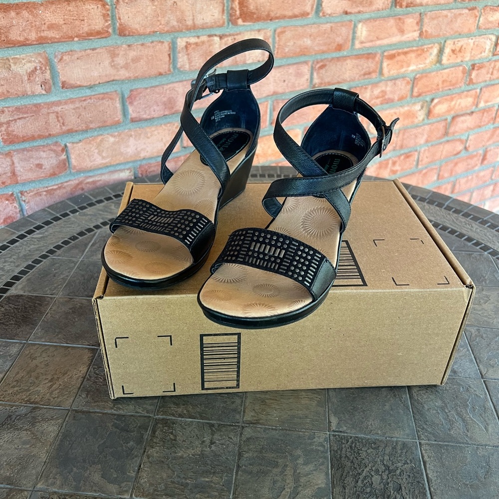 Montana Artisan Black Leather Women's Sandals